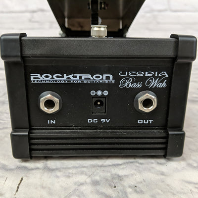 Rocktron Utopia Bass Wah Wah Pedal - New Old Stock!
