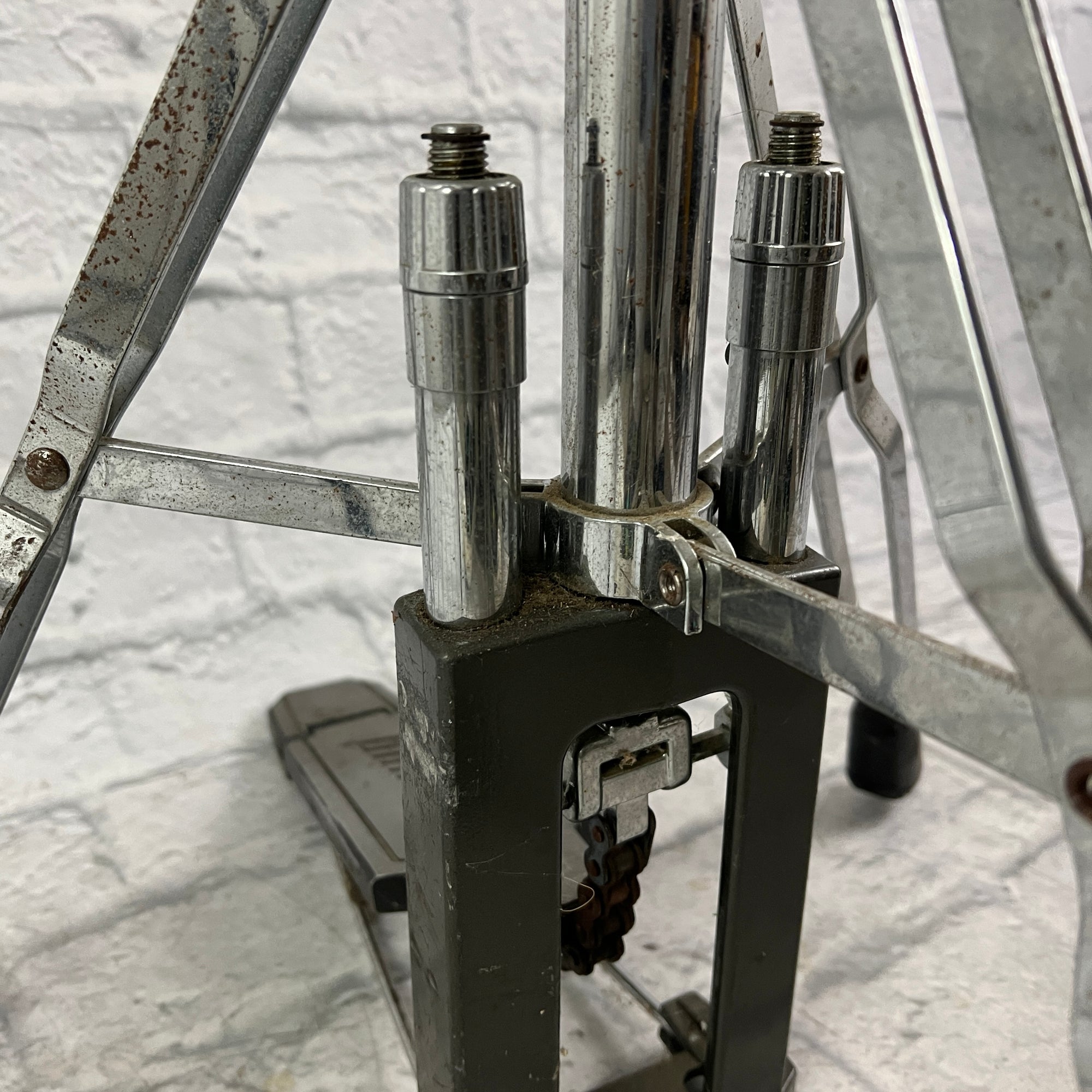 Ludwig Double Braced Red Label Hi Hat Stand Made in Taiwan