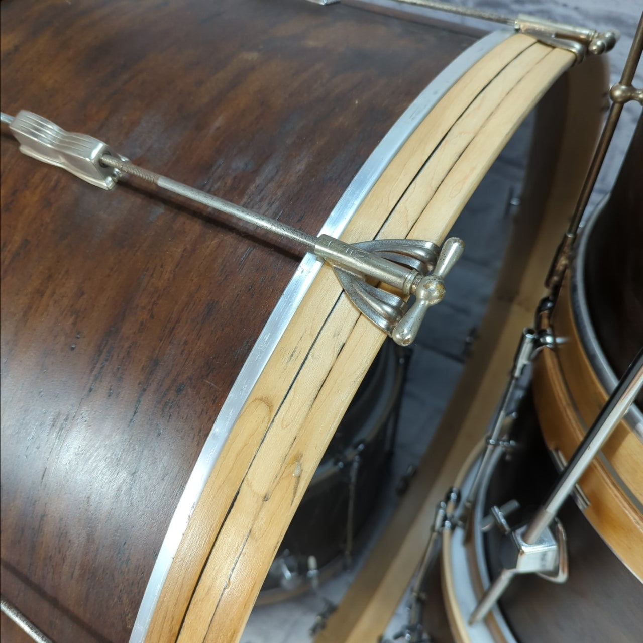 Ludwig Vintage 4pc Kit 28 14 14 16 1940s?