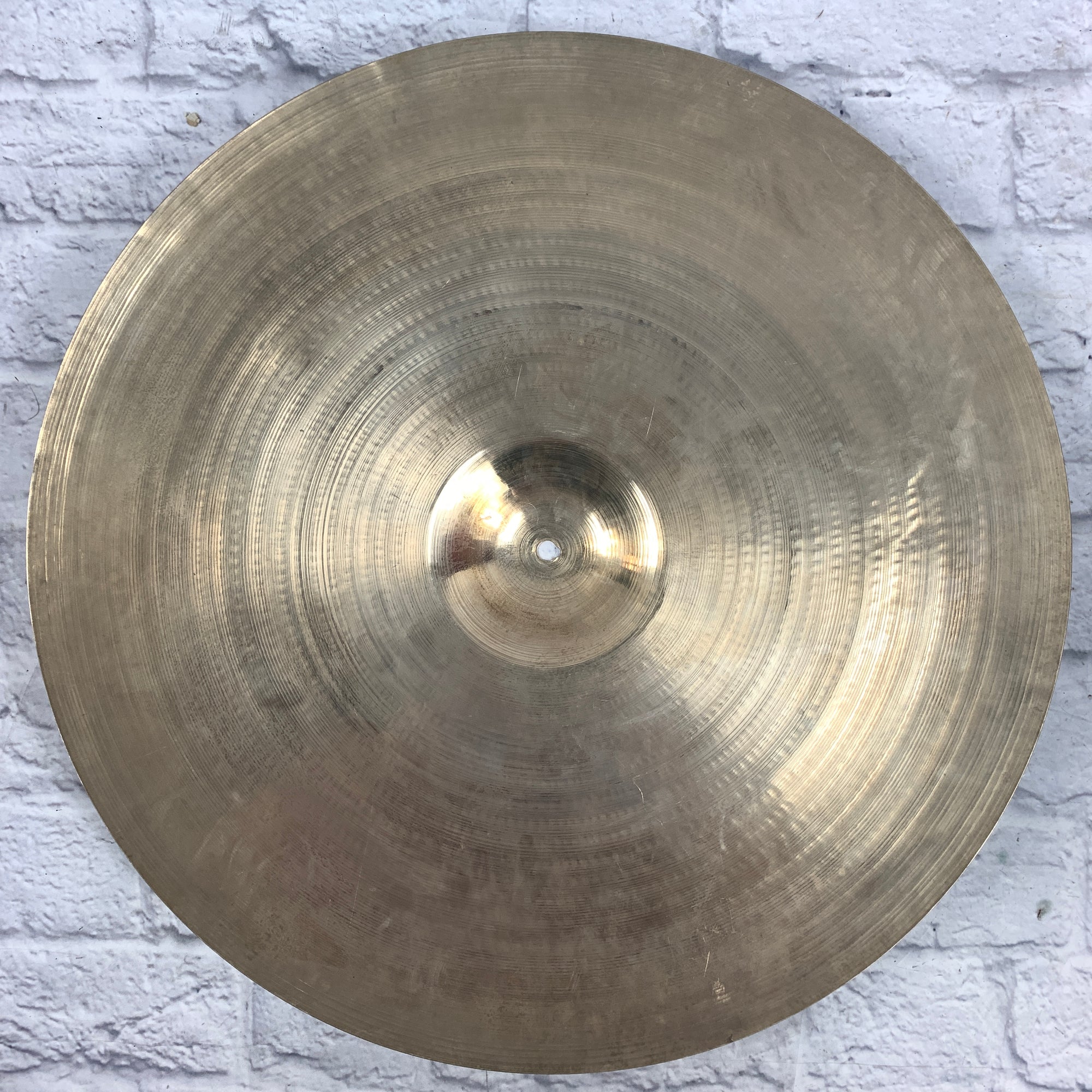 Vintage Zildjian 24 Ride Cymbal