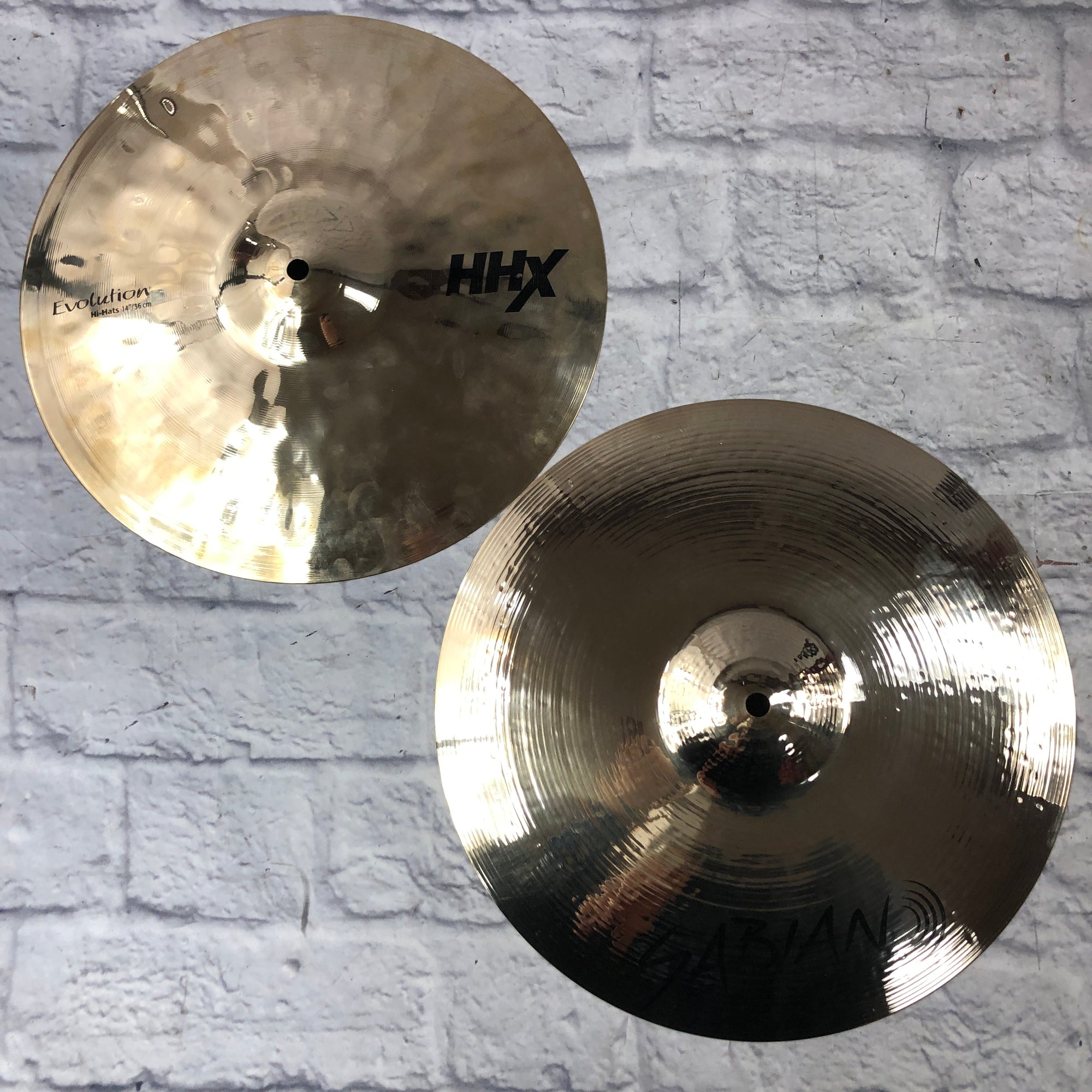 Sabian 14 HHX Evolution Hi Hat Cymbal Pair