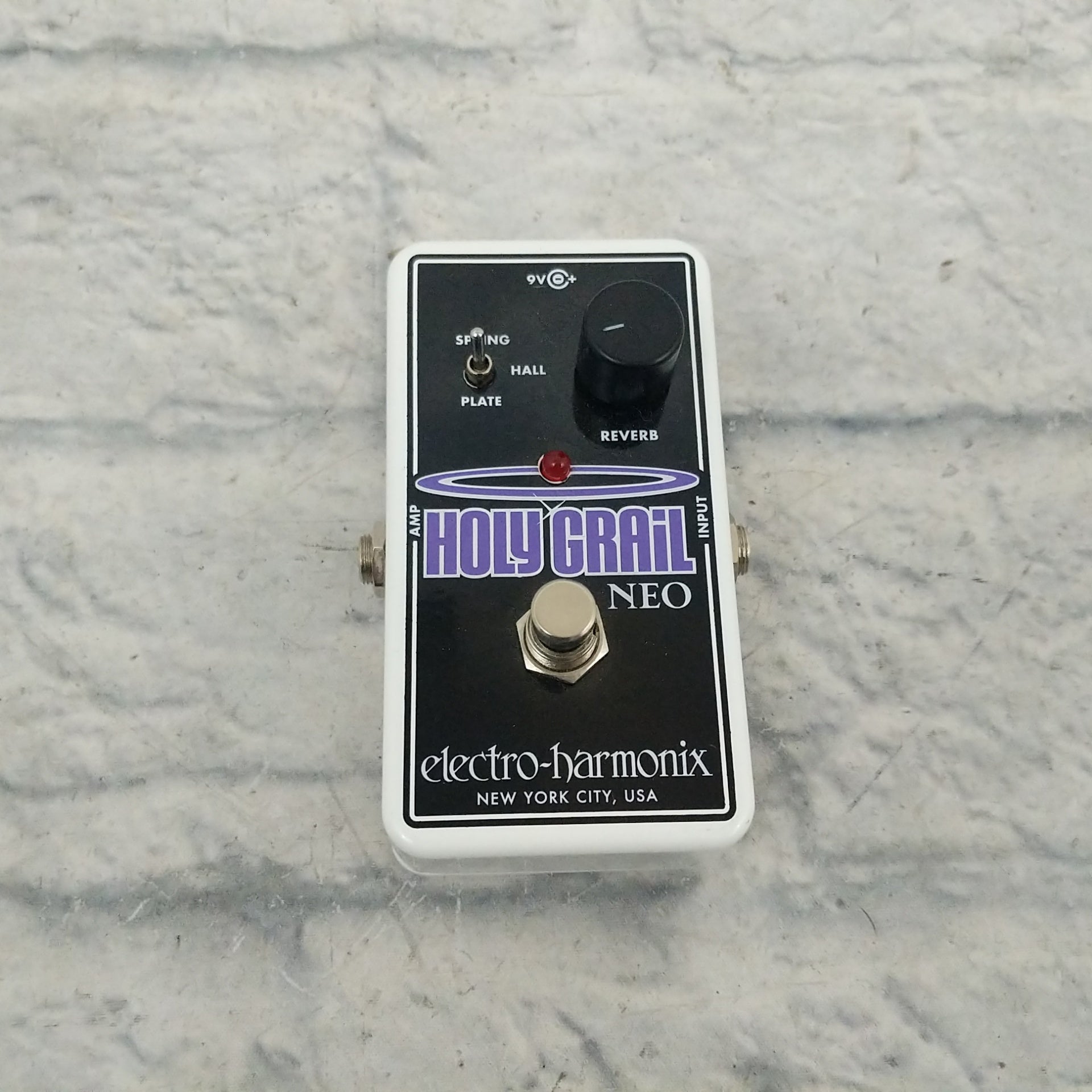 holy grail neo pedal Electro-Harmonix Holy Grail Neo Reverb Pedal
