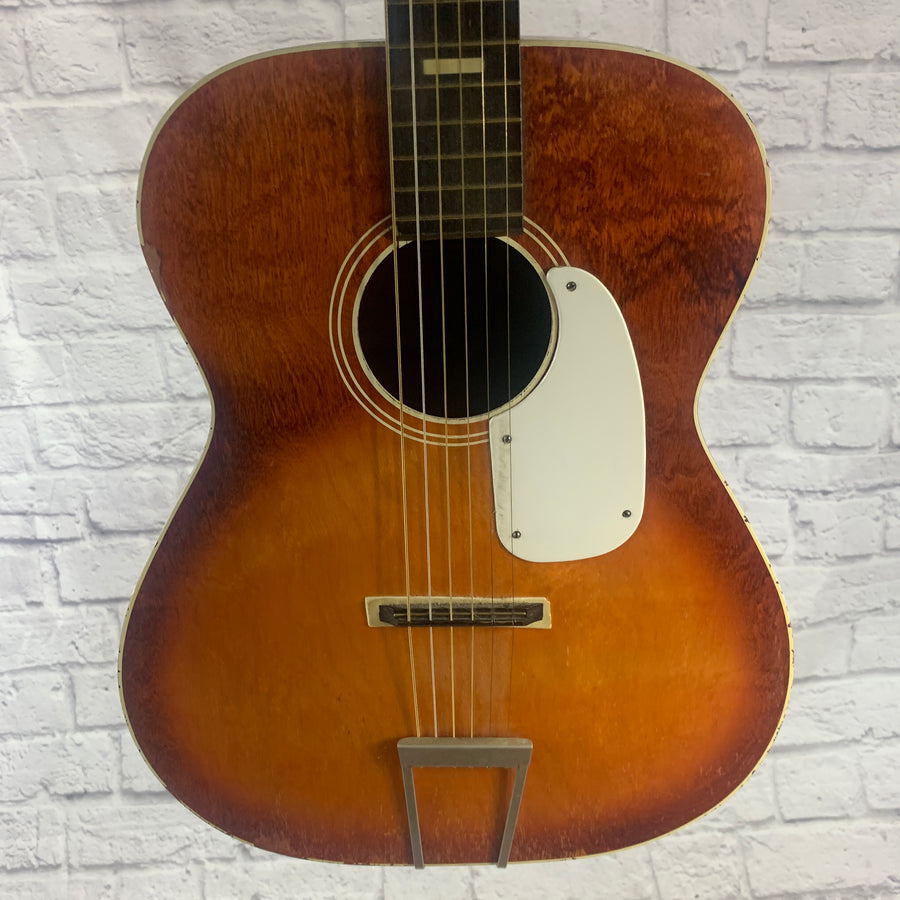 Silvertone H615 Flat Top Acoustic Guitar AS IS