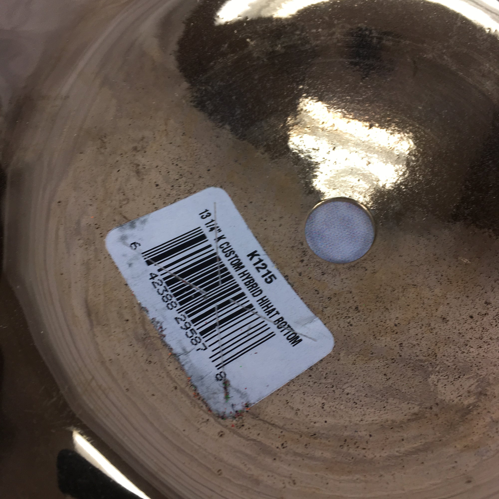 Zildjian 13.25in K Custom Hybrid Hi Hat Cymbal Pair