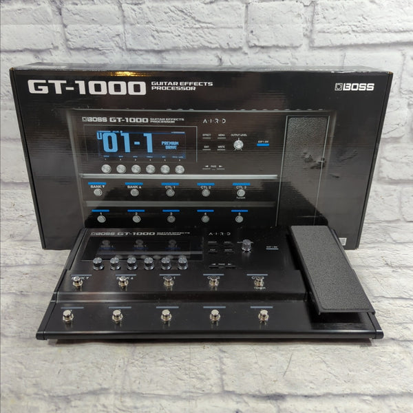 Boss GT-1000 Effects Pedal - Evolution Music