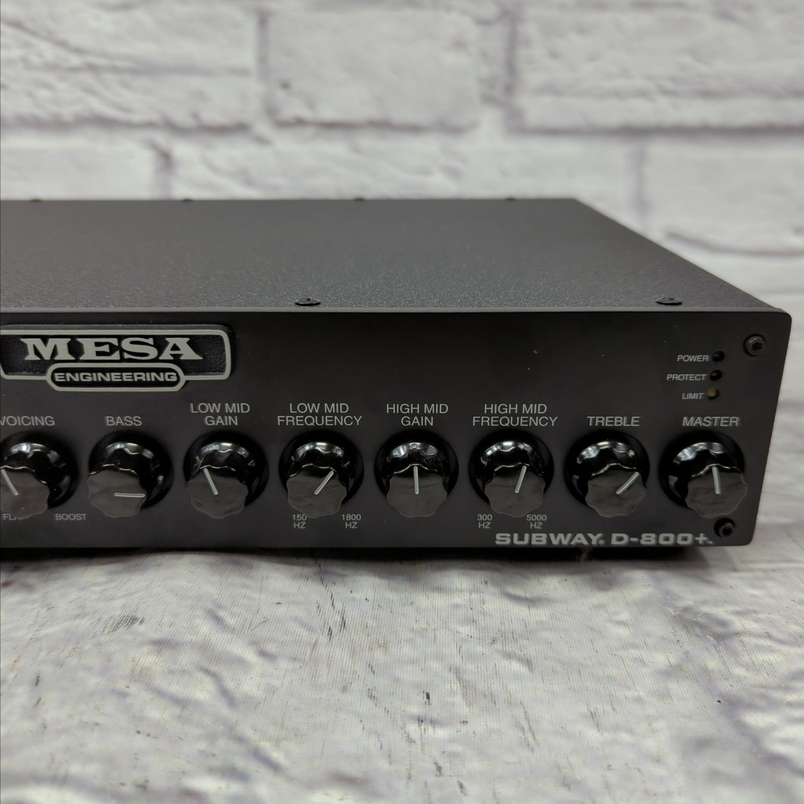 Mesa Boogie Subway D-800 Plus 800-Watt Bass Amp Head