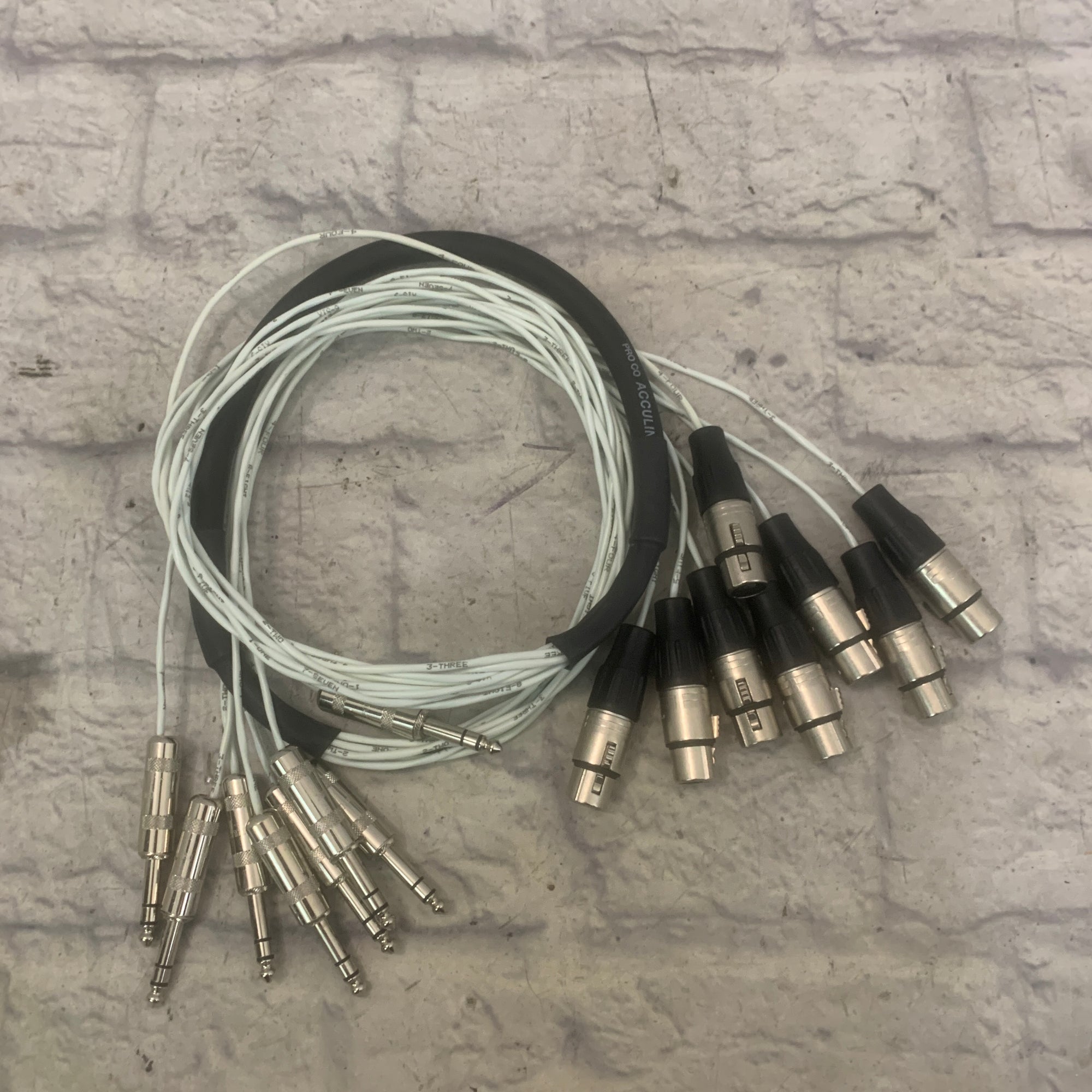 Accu-Cable Pro Audio 8-Channel Snake