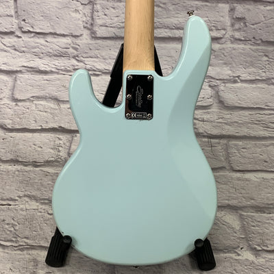 Sterling Short Scale Sting Ray Daphne Blue