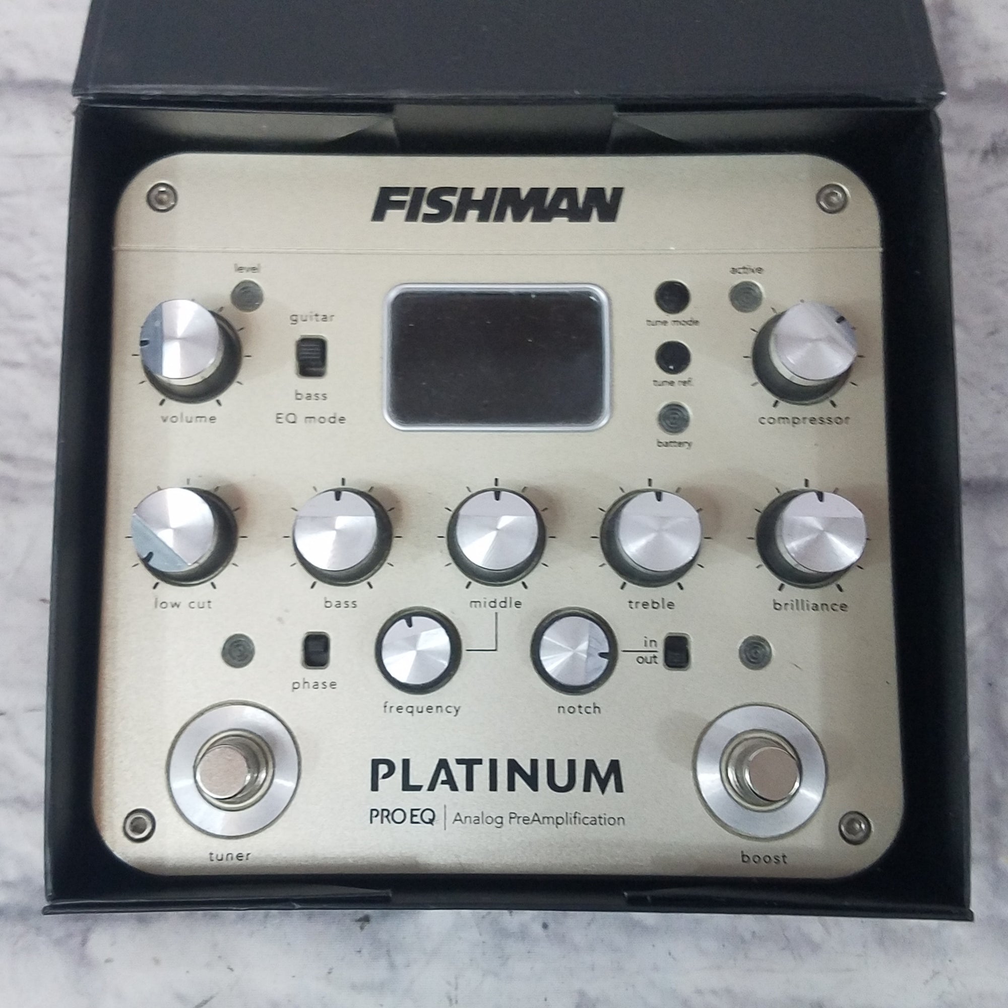 Fishman Platinum Pro Preamp/EQ/DI