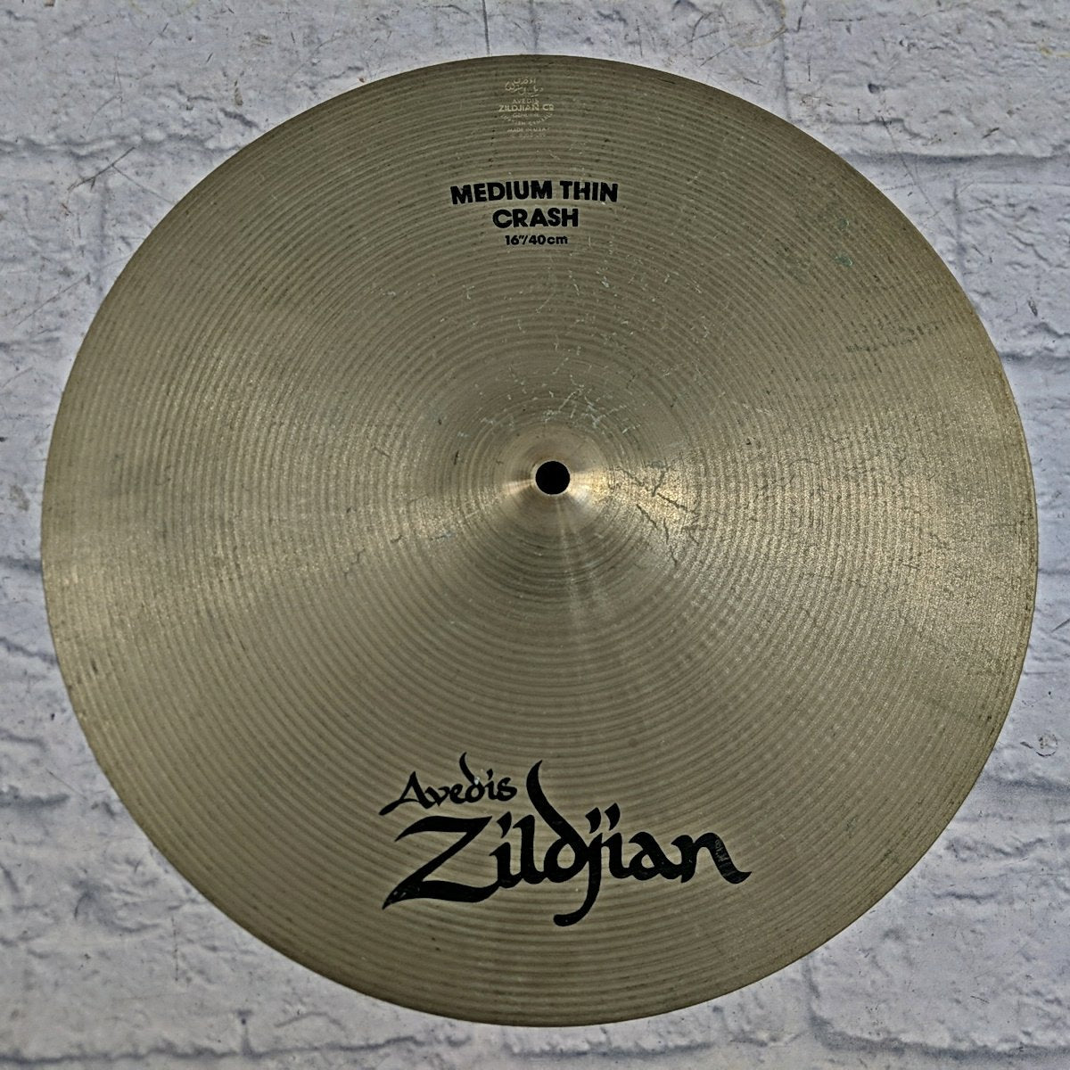 Zildjian 16 Medium Thin Crash Cymbal