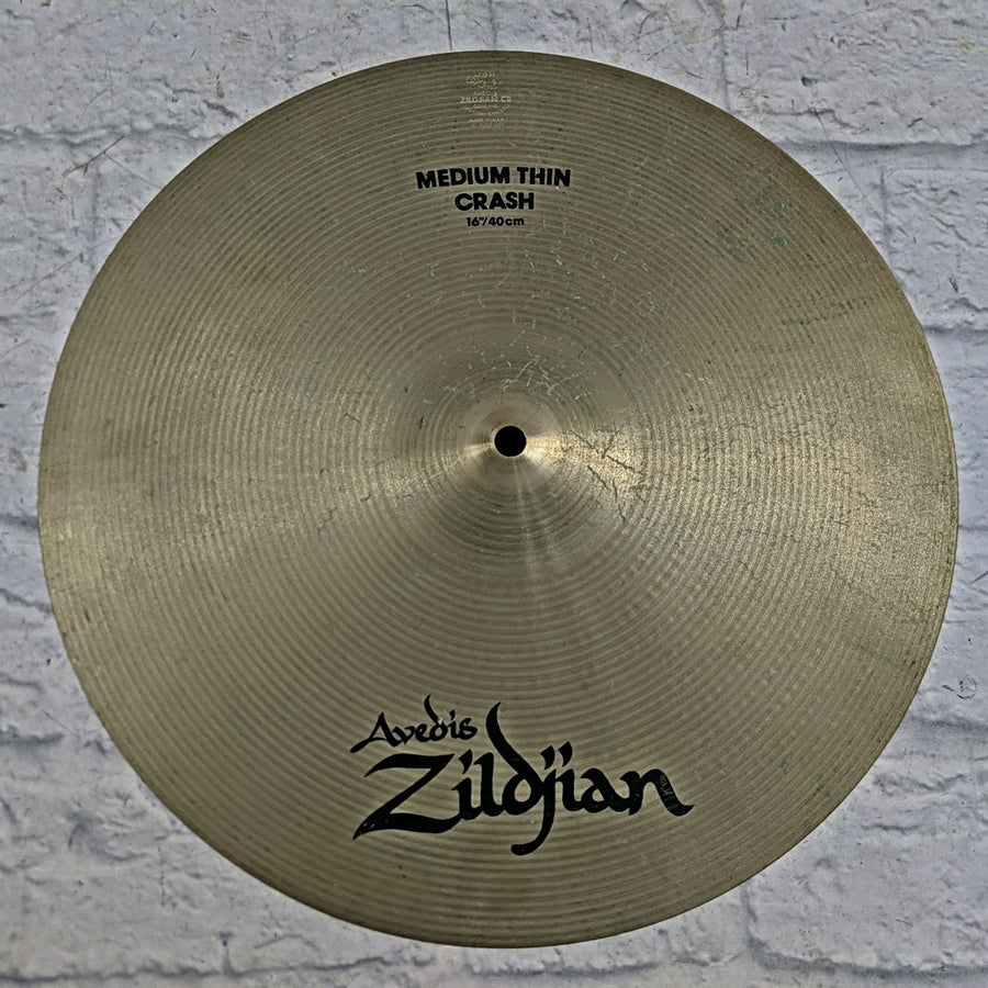 Zildjian 16 Medium Thin Crash Cymbal