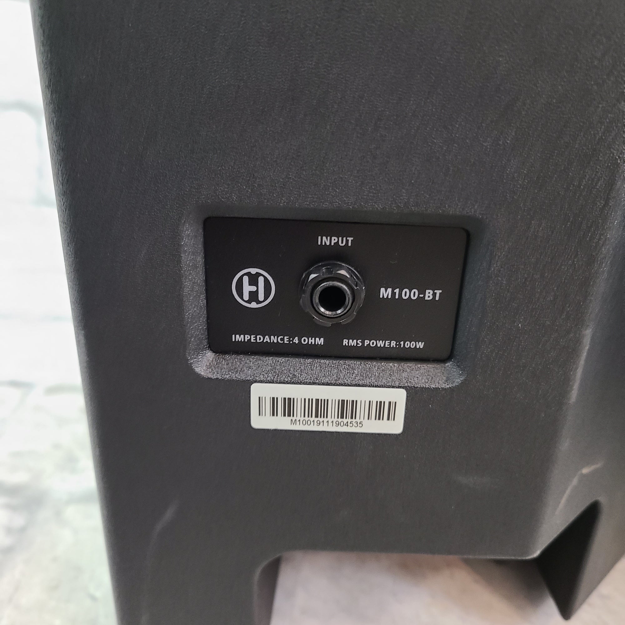 Harbinger M100BT Portable PA System w/ Bluetooth Evolution Music