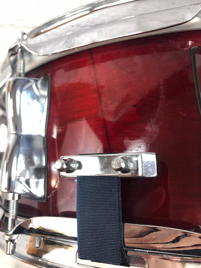 Yamaha Stage Custom All Birch Shell Snare Cranberry Red