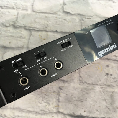 Gemini DRP-1 Rack Mount Digital Recorder