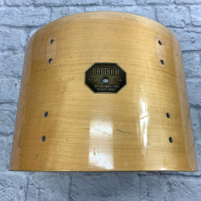Vintage Gretsch 13 x 9 Tom Shell Stop Sign Badge