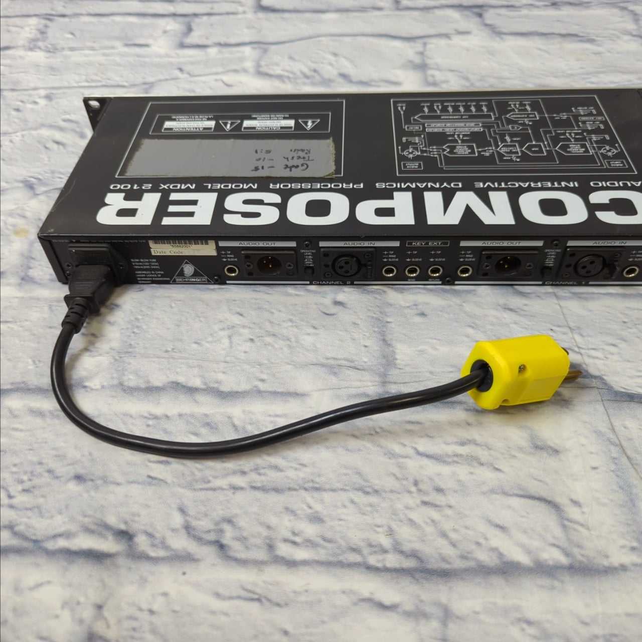 Behringer Composer MDX2100 Dynamics Processor Rack