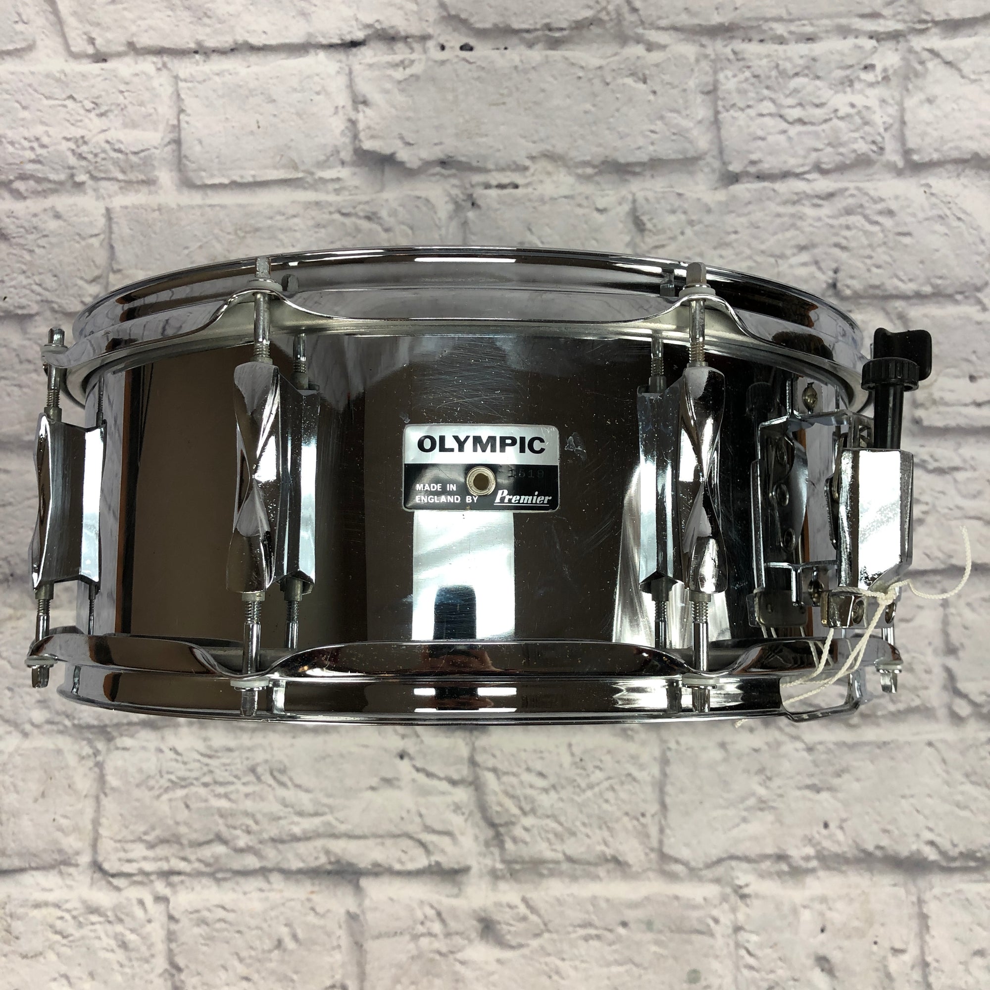 Olympic by Premier 14in Chrome Snare Made in England