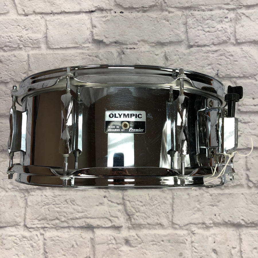 Olympic by Premier 14in Chrome Snare Made in England