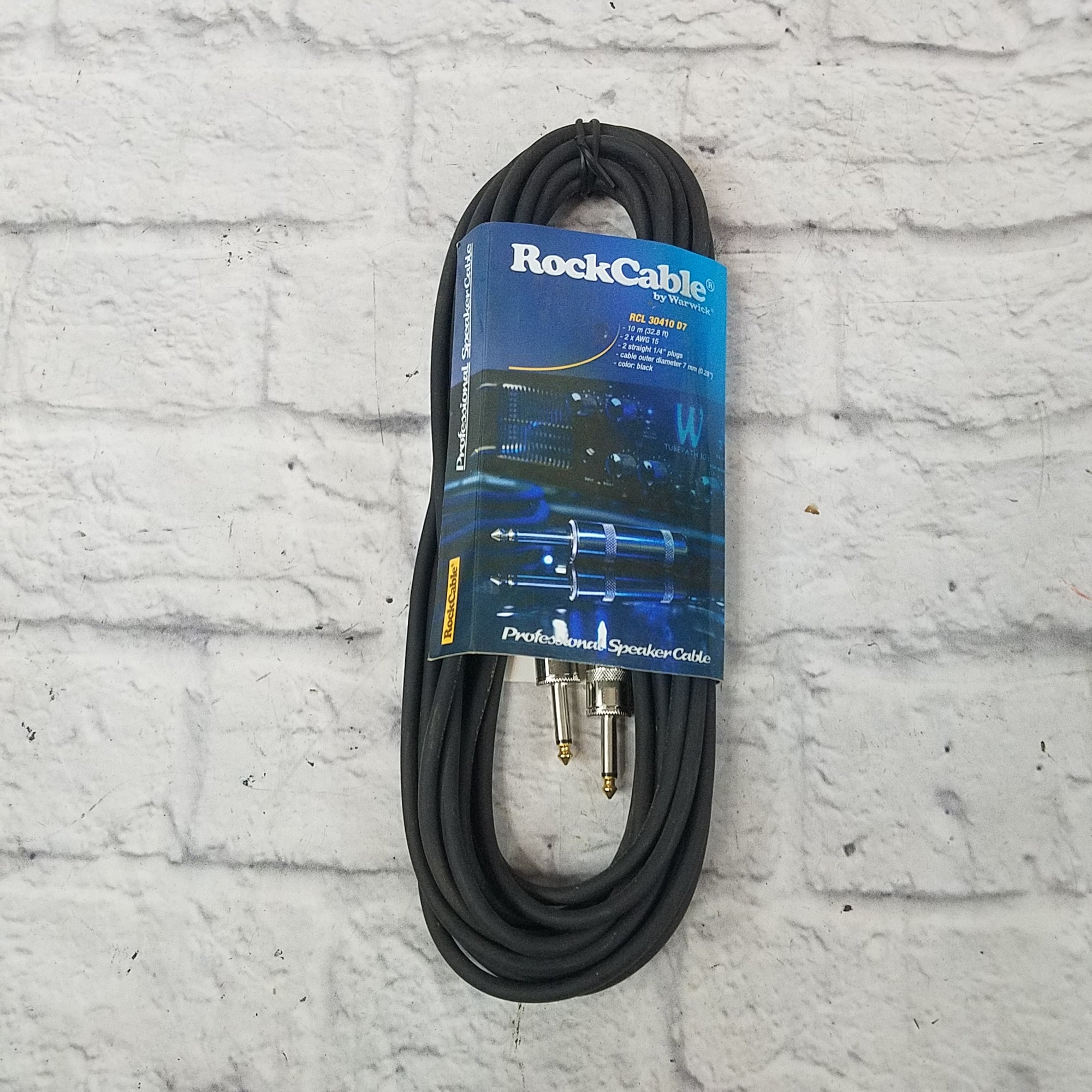 Warwick RCL 30410 D7 32ft Speaker Cable