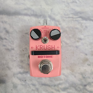 bit reducer pedal Hotone Krush Bit-Crusher Sample Reducer Pedal
