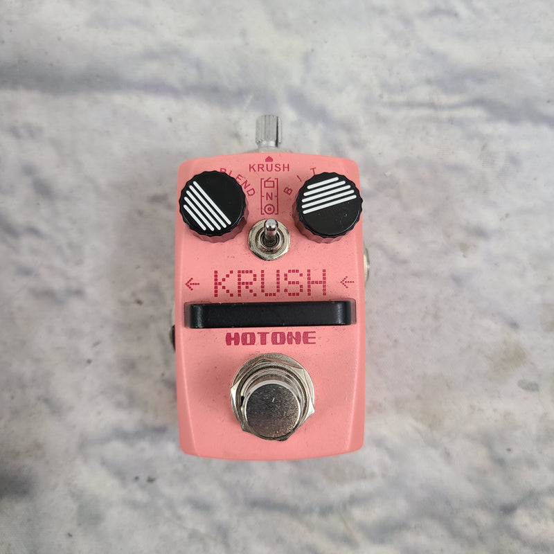 hotone krush pedal Hotone Krush Bit-Crusher Sample Reducer Pedal