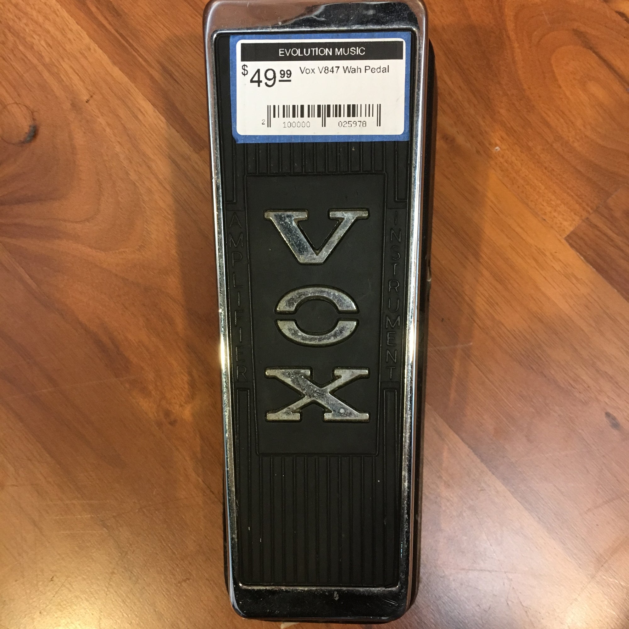 Vox V847 Wah Pedal