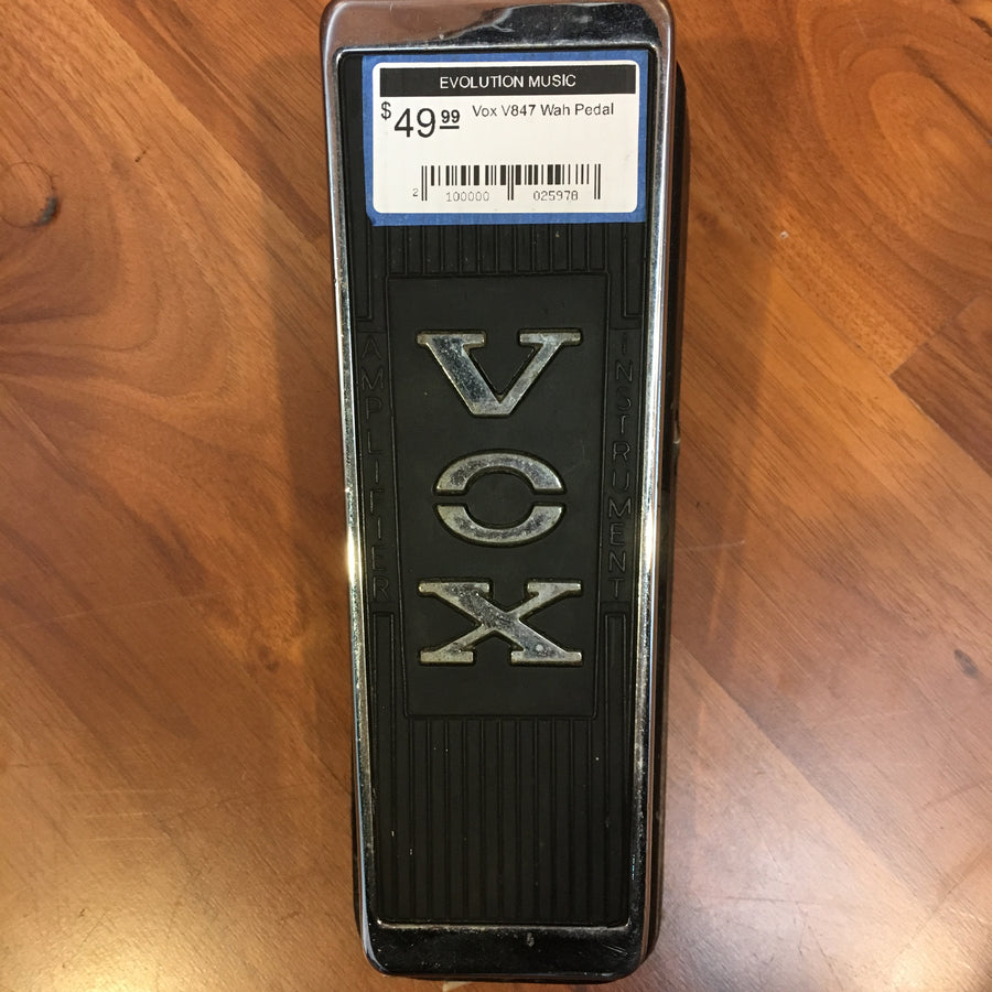 Vox V847 Wah Pedal