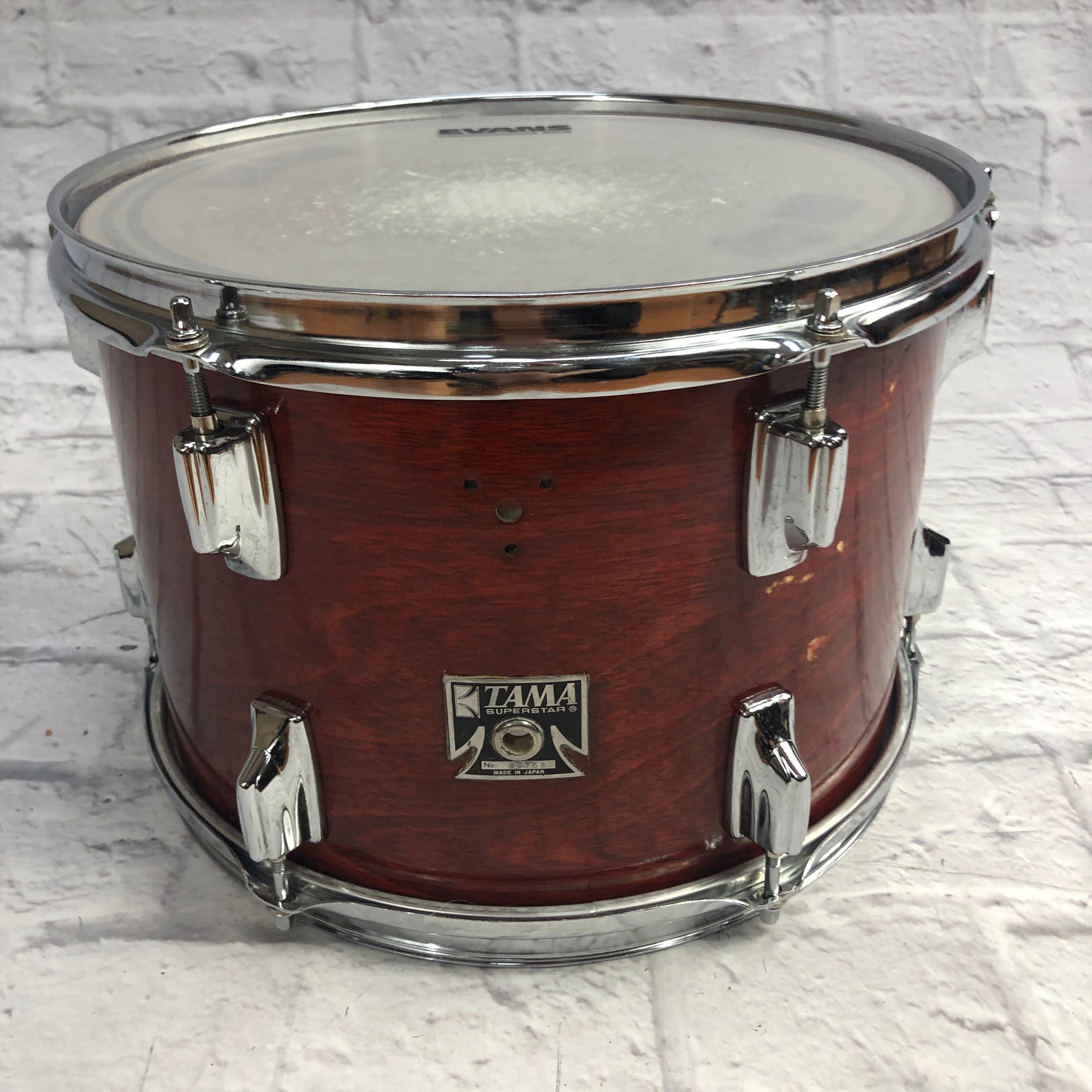 Tama Vintage 1980s Superstar 13 Rack Tom Cherry