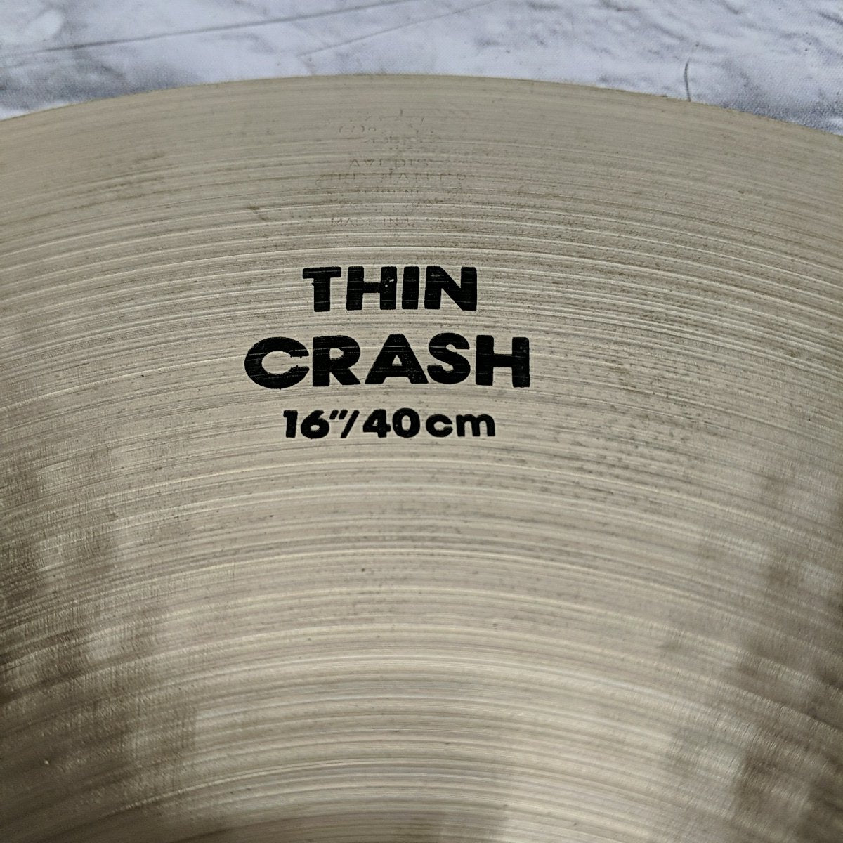 Zildjian 16 Thin Crash Cymbal