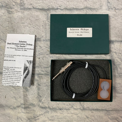 Schatten Dualie Acoustic Guitar Pickup Inside OR Outside Acoustic Guitar Pickup