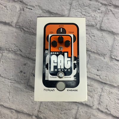 Pigtronix Bass Fat Drive Overdrive / Distortion Pedal
