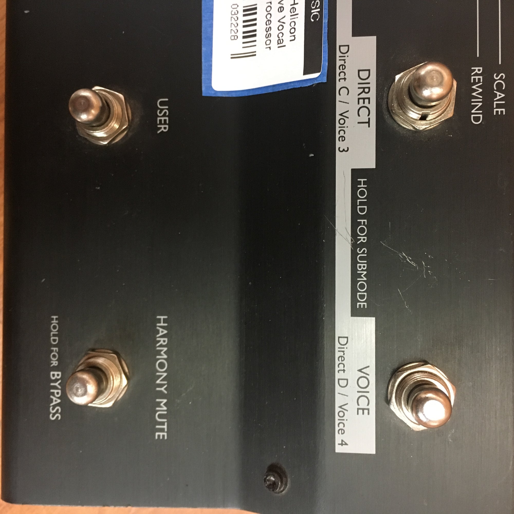 ** TC Helicon VoiceLive Vocal Floor Processor
