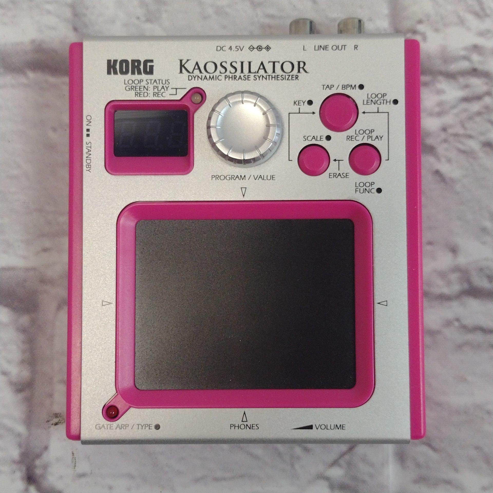 Korg Kaossolator Limited Edition Pink