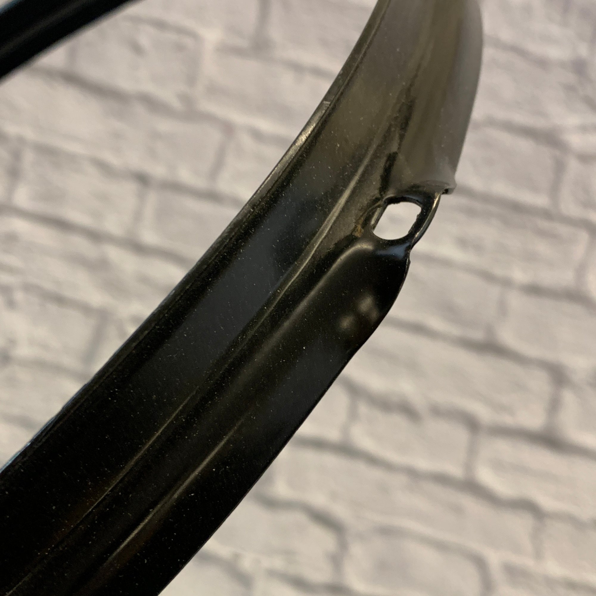 4-Lug 14" Metal Drum Hoop Pair Black