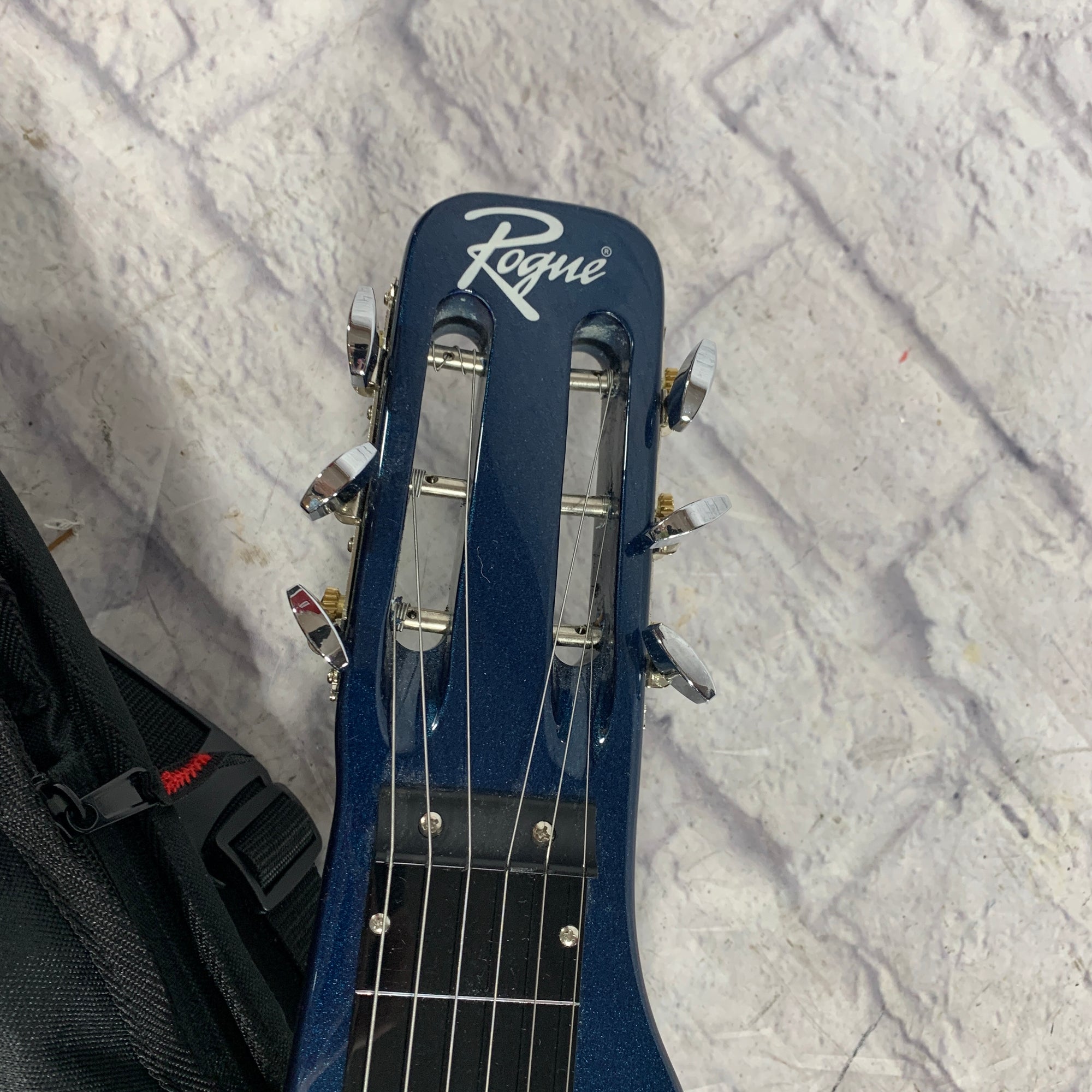 Rogue RLS-1 Lap Steel Metallic Blue w/ Bag & Legs