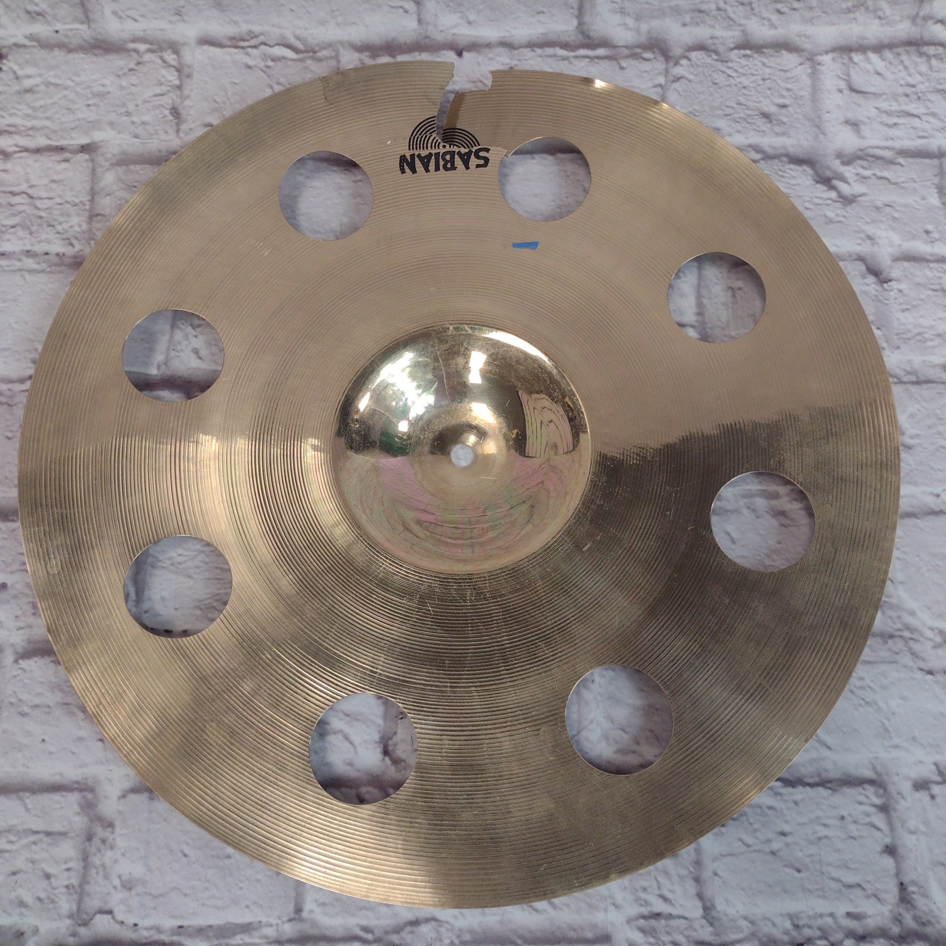 Sabian 18" AAX O-Zone CRACKED Crash Cymbal