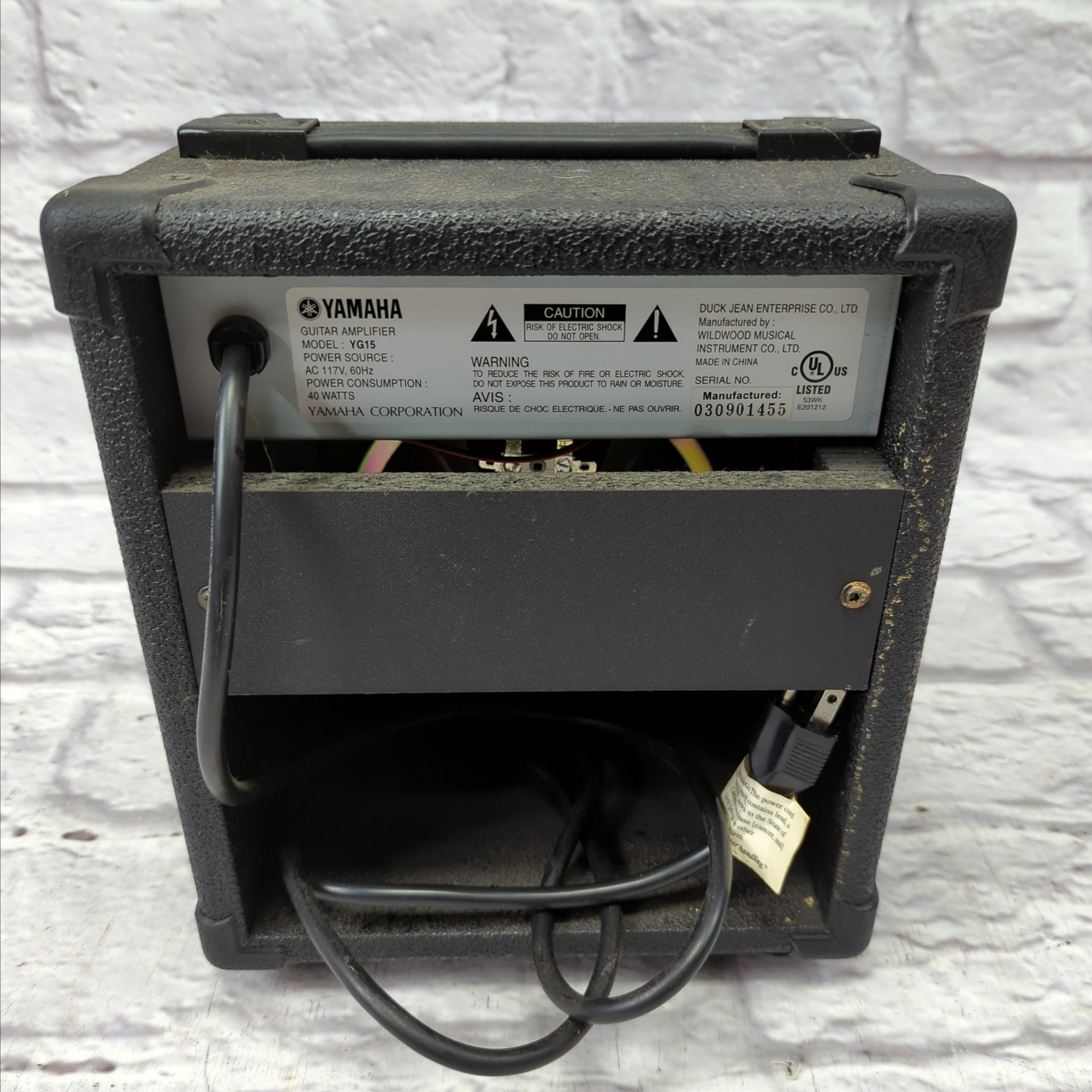 Yamaha YG15 Guitar Combo Amp