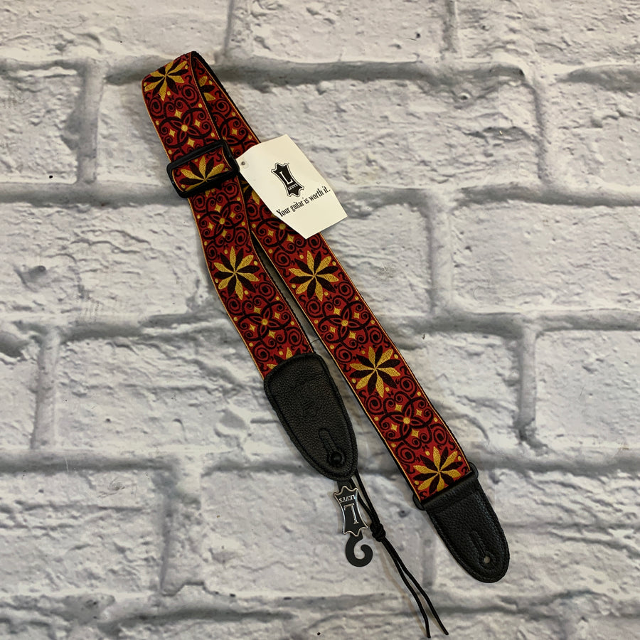 Levy's M8HT-21 '60s Hootenanny 2" Jacquard Weave Guitar Strap