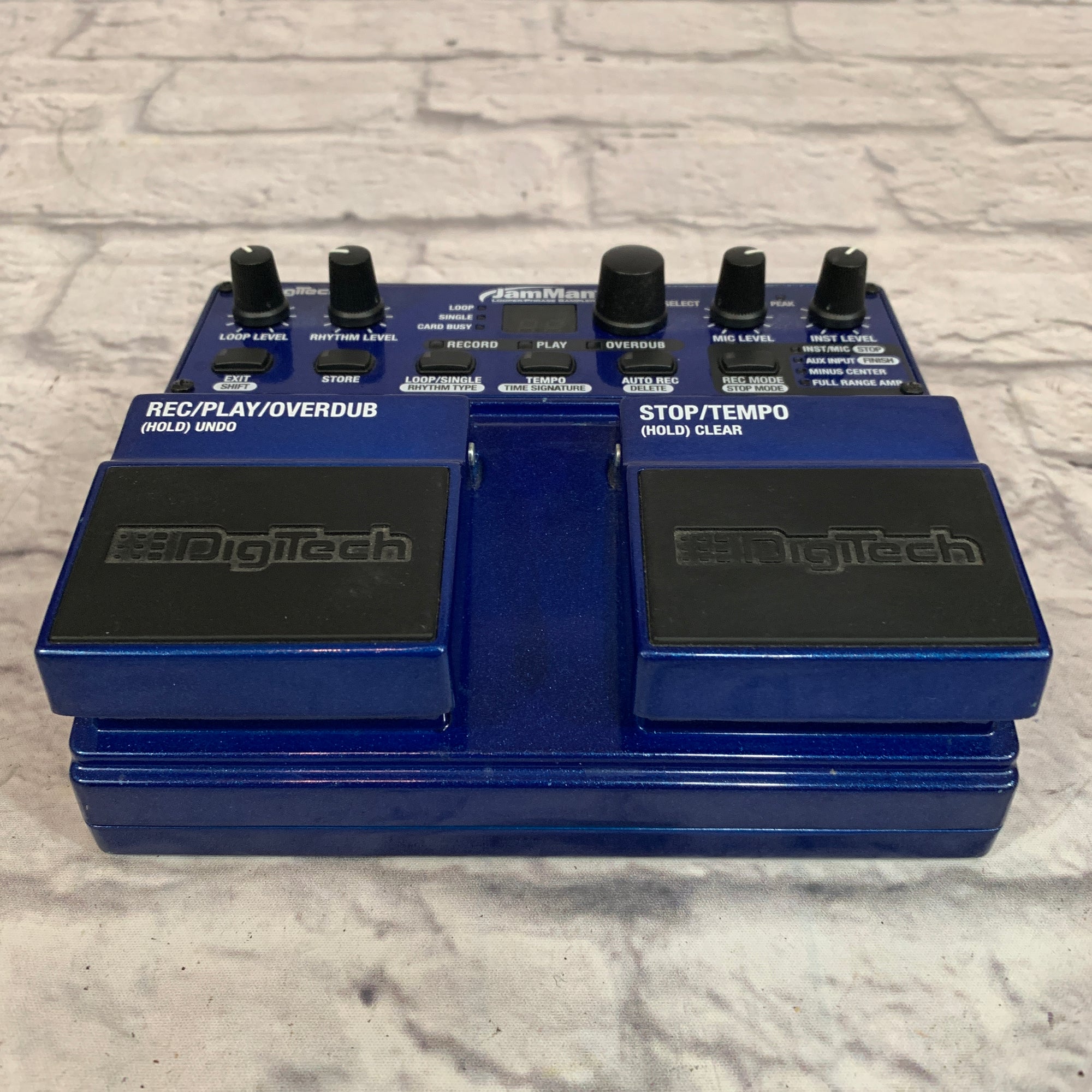 DigiTech JamMan Stereo Phrase Sampler/ Looper Pedal | Sweetwater