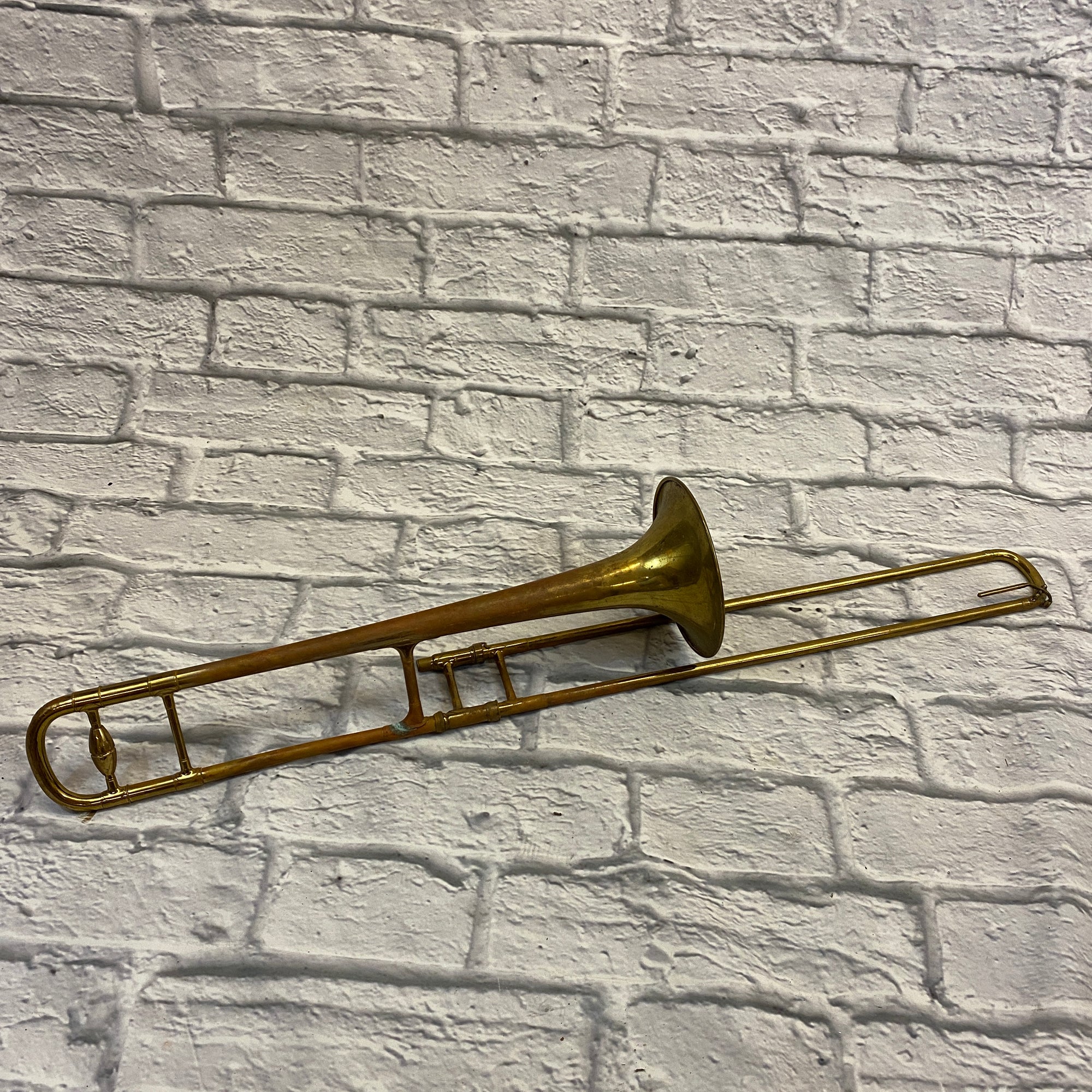 Unknown Vintage Brass Trombone