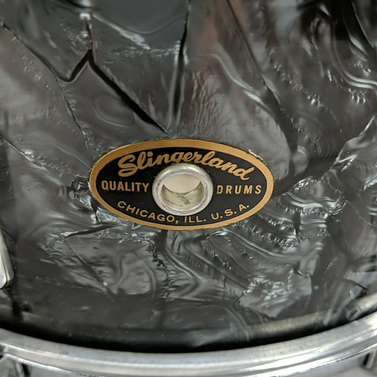 Slingerland 14x5 Radio King Snare 1958 Black Diamond Pearl