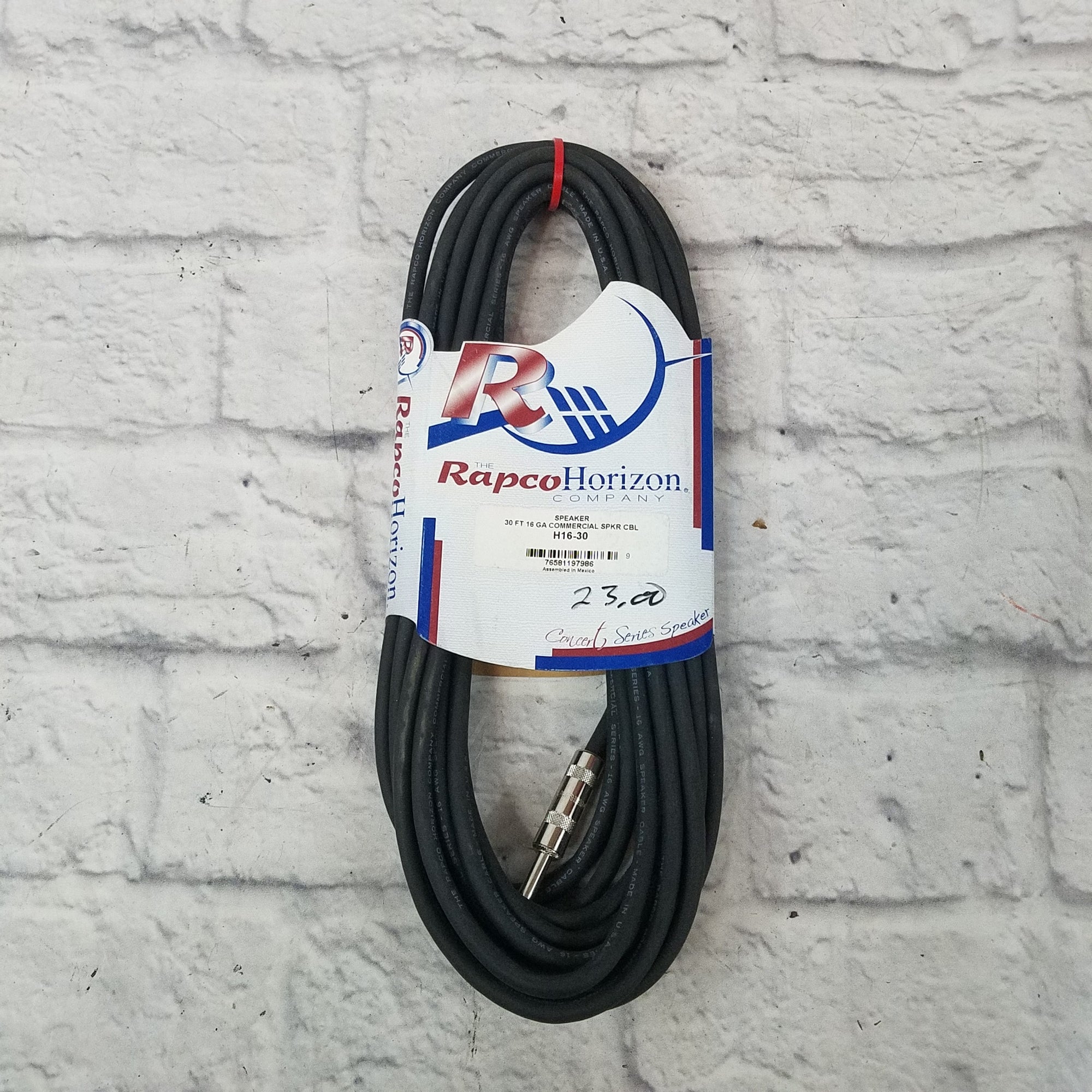 Horizon H16-30 30ft Speaker Cable