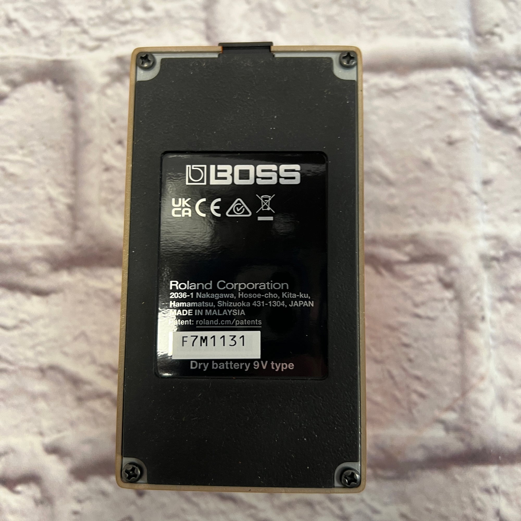 Boss DS-1 Distortion Pedal