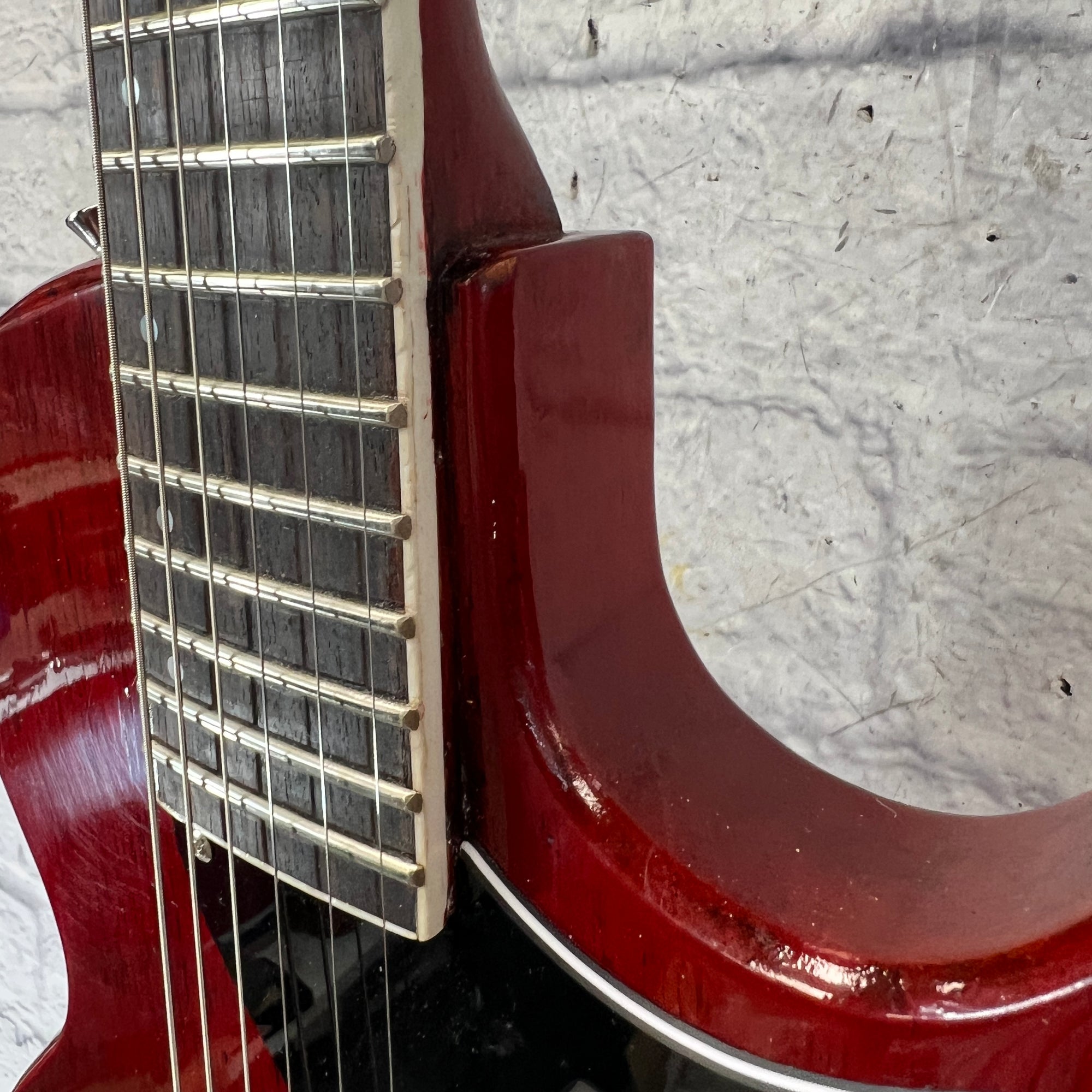 Gatto LP Junior Style Red Electric Guitar Electric Guitar
