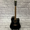 Ibanez PF15ECE-BK Acoustic/Electric Guitar Black