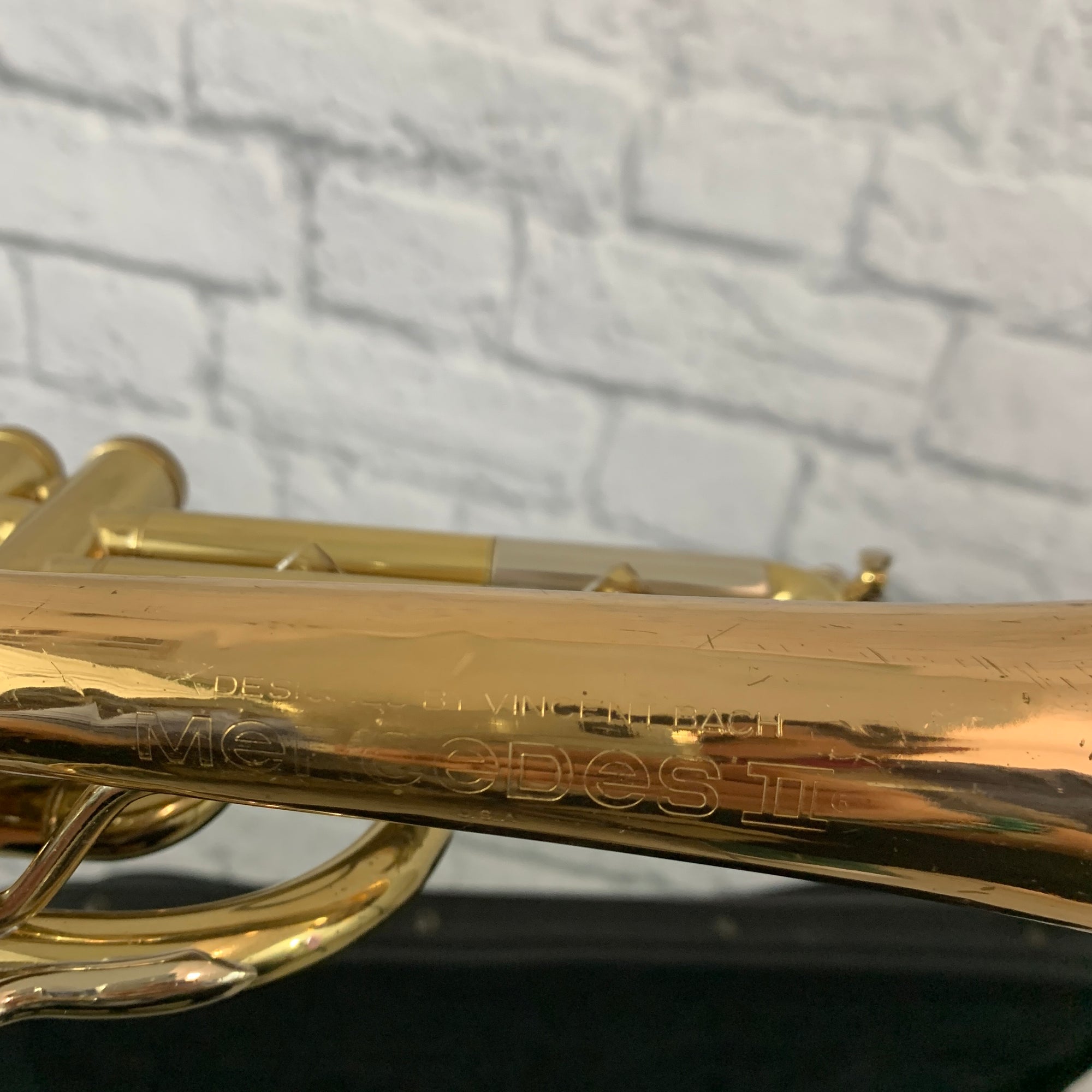 VINCENT BACH MERCEDES Ⅱ メルセデス トランペット Bach Mercedes-II Trumpet, USA, w/ Case and 7C Mouthpiece