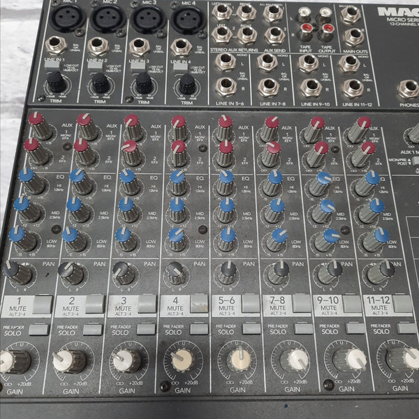 Mackie Micro Series 1202 VLZ Mixer - Evolution Music