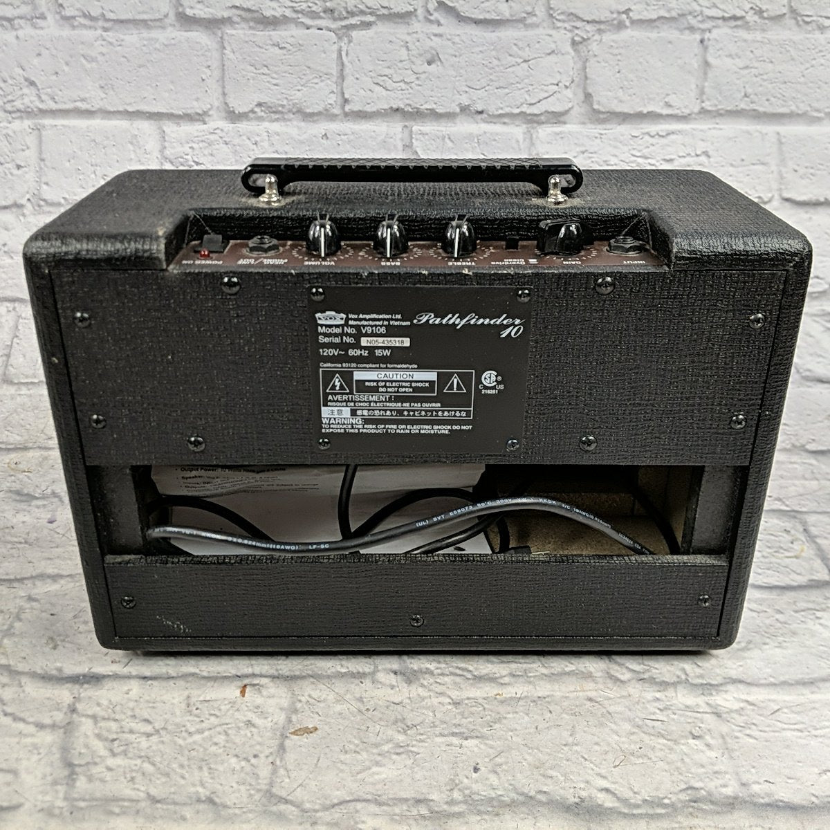 Vox Pathfinder V9106 Guitar Combo Amp