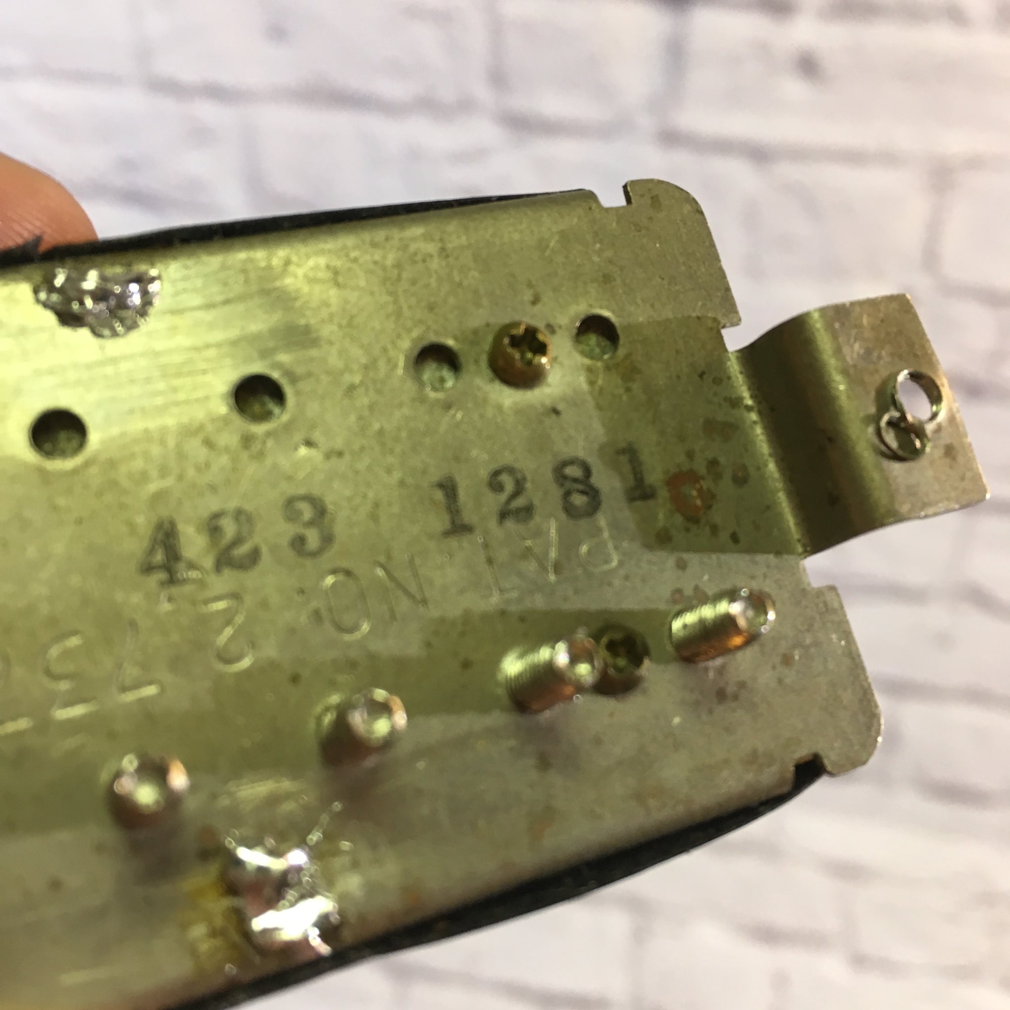 1981 Gibson Tim Shaw Black Humbucker