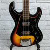 National EG 467-2B Mid 1960's Sunburst Bass Guitar